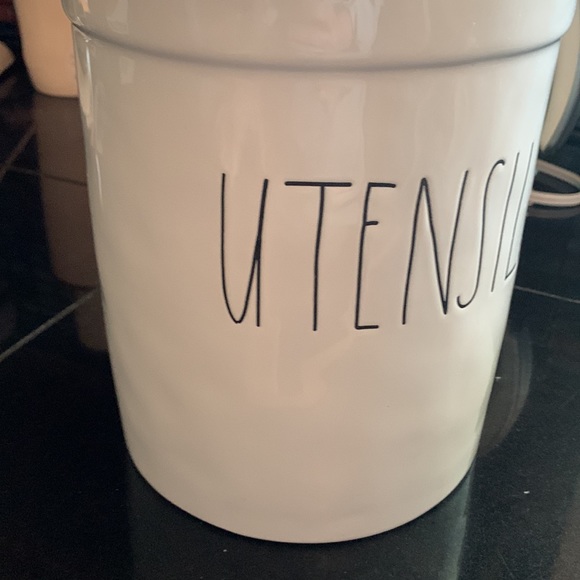 RAE DUNN UTENSILS CROCK DIMPLES - Picture 7 of 12